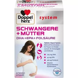 DOPPELHERZ Pregnant+Mothers systemkapslar, 60 st