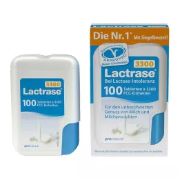 LACTRASE 3 300 FCC tabletter i klickdispenser, 100 st