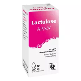LACTULOSE AIWA 670 mg/ml lösning att ta, 200 ml