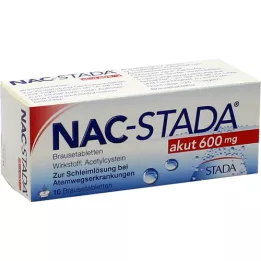 NAC STADA Akut 600 mg brusande tabletter, 10 st