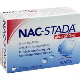 Nac Stada Akut 600 mg brusande tabletter, 20 st