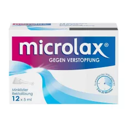 MICROLAX Rektallösning lavemang, 12X5 ml