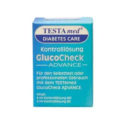 TESTAMED GlucoCheck Advance kontrolllösning, 4 ml