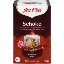 YOGI TEA Organiska chokladfilterpåsar, 17X2,0 g