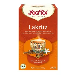 YOGI TEA Lakrits Organiska filterpåsar, 17X1,8 g