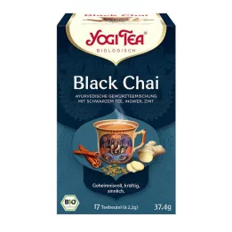 YOGI TEA Svarta Chai Organic Filter Bags, 17X2,2 g