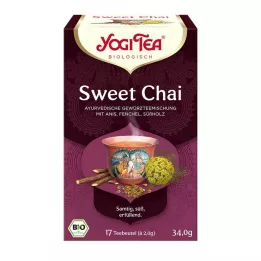 YOGI TEA Sweet Chai Organic Filter Bags, 17X2,0 g
