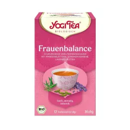 YOGI TEA Balance Tea Organic Filterpåsar för kvinnor, 17X1,8 g