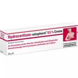 Hydrokortisonratiopharm 0,5% grädde, 30 g