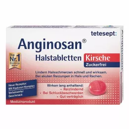 TETESEPT Anginosan halstabletter sockerfria körsbär, 20 st