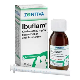 IBUFLAM Barnsirap 20mg/ml mot feber och smärta, 100 ml