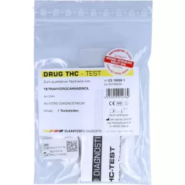 CLEARTEST Läkemedelstest THC Teststickor, 1 st