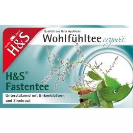 H&s well -being fastentee filterväska, 20x1,5 g