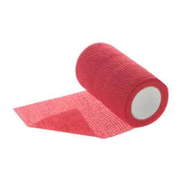 Dracoelfi haft färgfixeringsbandage 4mx6cm röd, 1 st