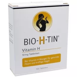 BIO-H-TIN Vitamin H 10 mg tabletter, 100 st