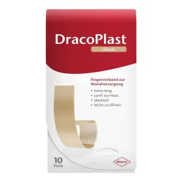 Dracoplast Fingerlister 2x12cm resår, 10 st