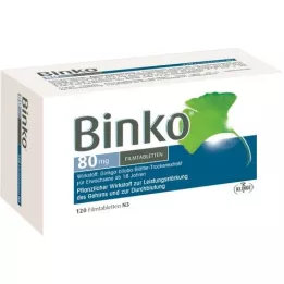BINKO 80 mg filmbelagda tabletter, 120 st