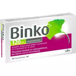 BINKO 120 mg filmbelagda tabletter, 30 st