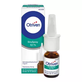 OTRIVEN SinuSpray 0,1 % nässpray, 10 ml