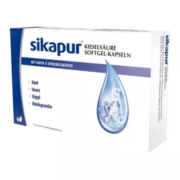 SIKAPUR Silica softgel kapslar med biotin, 30 st