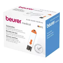 BEURER GL44/GL50 blodsockerteststickor, 100 st