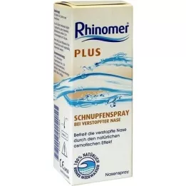 RHINOMER plus rinnande nässpray, 20 ml
