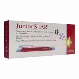 JUNIORSTAR Injektionsanordning röd, 1 st