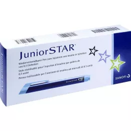 JUNIORSTAR Insprutningsanordning blå, 1 st