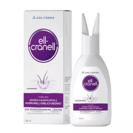 ELL-CRANELL 250 mikrogram/ml lösning för användning på huvudet, 100 ml