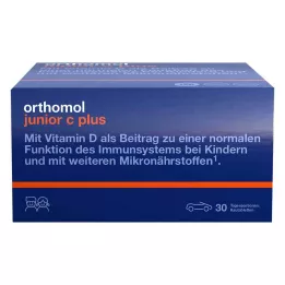 ORTHOMOL Junior C plus Tuggtabletter Mandarin/Orange, 30 st