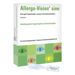ALLERGO-VISION sinus 0,25 mg/ml AT i endosbehållare, 10X0,4 ml