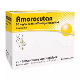 AMOROCUTAN 50 mg/ml medicinskt nagellack, 3 ml