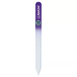 APOLINE Nagelfilsglas 14 cm lila, 1 st