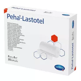 PEHA-LASTOTEL Fixeringsbandage 4 cmx4 m, 20 st