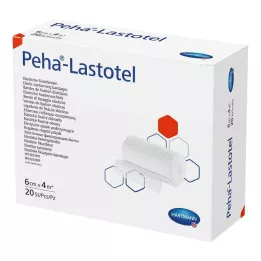 PEHA-LASTOTEL Fixeringsbandage 6 cmx4 m, 20 st
