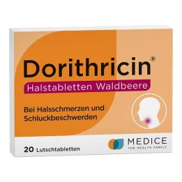 DORITHRICIN Halstabletter Vildbär, 20 st