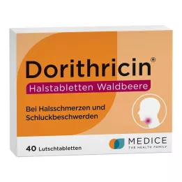 DORITHRICIN Halstabletter Vildbär, 40 st