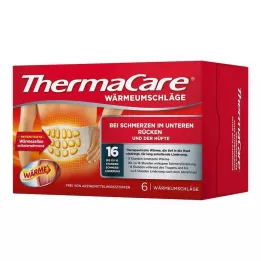 THERMACARE Ryggkompresser S-XL för smärtlindring, 6 st