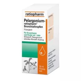 PELARGONIUM-RATIOPHARM Bronkieldroppar, 20 ml