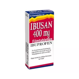 IBUSAN 400 mg filmbelagda tabletter, 10 st