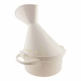 Inhalator plast vit 2 delar, 1 st