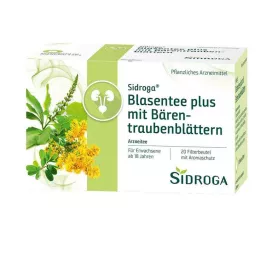 SIDROGA Blåste plus med björnbärsblad, 20X2,0 g