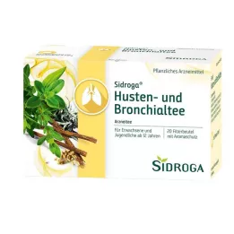 SIDROGA Filterpåsar för hosta och bronkialte, 20X2,0 g