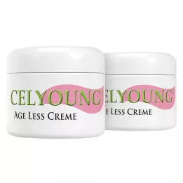 CELYOUNG ålder mindre kräm plus en gratis, 2X50 ml