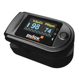 PULOX PO-200 pulsoximeters svart, 1 st