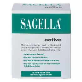 SAGELLA aktiva rengöringsservetter, 10 st