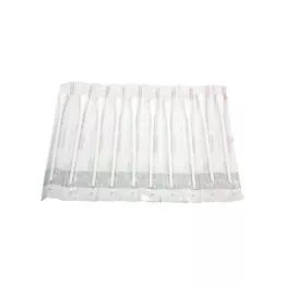 WATTESTÄBCHEN Plast litet huvud 15 cm sterilt, 10X1 st