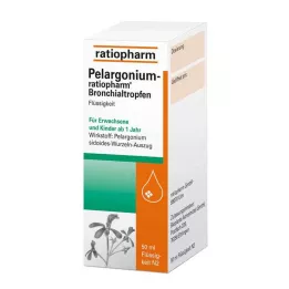 PELARGONIUM-RATIOPHARM Bronkieldroppar, 50 ml