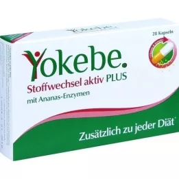 YOKEBE plus metabolism aktivt kapslar, 28 st