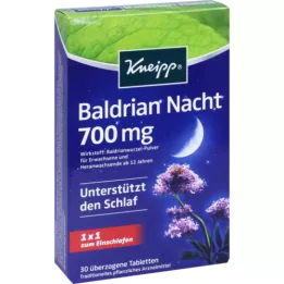 KNEIPP Valerian Night -täckta tabletter, 30 st